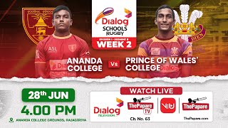 Ananda College vs Prince of Wales College  Div 1 Segment B Dialog Schools Rugby League 2024 [upl. by Eniarral]