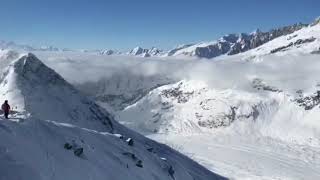 Blick auf den Aletschgletscher vom Eggishorn [upl. by Tlevesor]