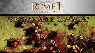 Total War Rome 2 Mechanics quotUnbreakablequot Cavalry  Cavalry Morale [upl. by Tiffanle]