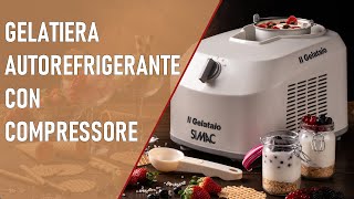 Il Gelataio  Gelatiera autorefrigerante con compressore [upl. by Laurentium]