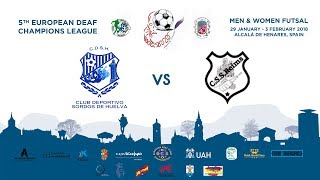 CDS HUELVA vs CSS REIMS SEMIFINALS MEN [upl. by Aerdnaed40]