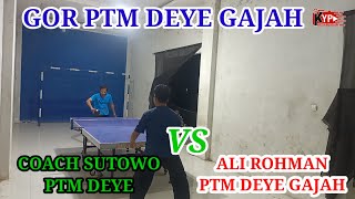 Coach Sutowo vs Ali Rohman DEYE [upl. by Aerdnak]