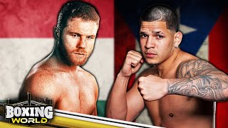 Canelo Alvarez vs Edgar Berlanga Fight Preview  Fight Forecast  Boxing World [upl. by Aynekal]