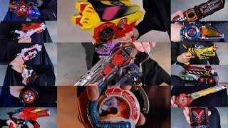 ゴーカイジャーからブンブンジャーまでの変身アイテム総集編【スーパー戦隊】Gokaiger → BoonBoomger Morpher Collection【PowerRangers】 [upl. by Henricks]