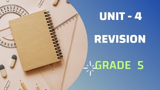 session 18 Review of Unit 4 for Grade 5 grade mathseducation mathematics schoolstudy [upl. by Teressa861]