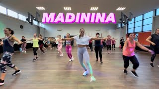 🎶 MADININA 🎶 Kuduro Zumba FitMathilde [upl. by Aillimac888]