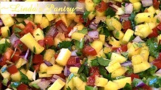 Mango Habanero Salsa With Lindas Pantry [upl. by Wheaton238]