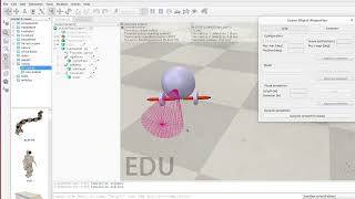 Actividad 1 parte 2  Controlando un sencillo robot móvil desde un script de Python en CoppeliaSim [upl. by Antony217]