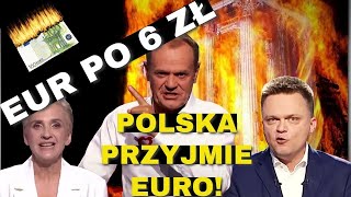 KURS DOLARA I EURO PO 8 ZŁ POLSKA W EUR LIKWIDACJA PLN [upl. by Arinaid]