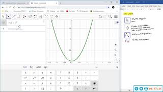 Matematik 3 ATT ANVÄNDA GEOGEBRA FÖR DERIVERING MM GRAFLÄGET OCH CASLÄGET [upl. by Bobina]