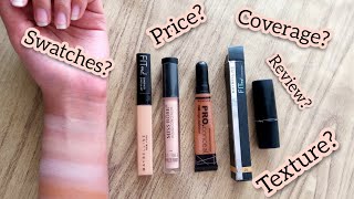 BEST AFFORDABLE CONCEALERS REVIEW [upl. by Ahsinyt]