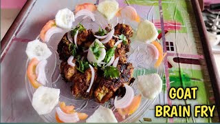 Goat brain fry Recipe  Mutton Brain Fry  moolai fry  Sothu Gunda [upl. by Cowles]