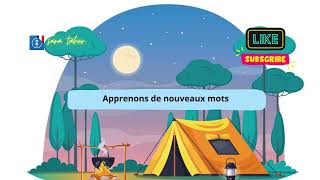 My camping story in french  Le camping  Everyday french  améliorer ton Français [upl. by Gavrilla]