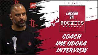 Ime Udoka  Postgame Houston Rockets Vs Milwaukee Bucks  20242025 NBA Season [upl. by Itnuahsa]