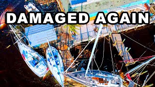 Aerial Footage Shows Shocking Storm Damage on Anna Maria Island [upl. by Costanzia]