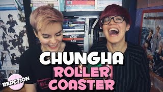 CHUNGHA 청하  ROLLER COASTER ★ MV REACTION [upl. by Nialb]