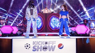 ANITTA x BURNA BOY ft Alesso UEFA Champions League Final 2023 Kick Off Show by Pepsi [upl. by Kcuhc]