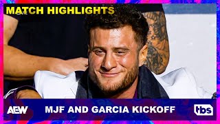 Daniel Garcia and MJFs Chaotic Kickoff to AEW Dynamite Clip  TBS [upl. by Ariamat]