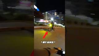 He wanted to try the fastest mode 😳 surron ebike [upl. by Daraj]