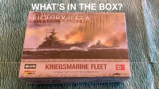 Kriegsmarine Fleet Unboxing amp Overview  Victory at Sea Unboxing Video [upl. by Eelanaj]