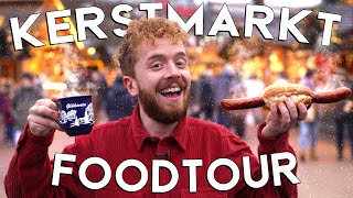 Heerlijke FOODTOUR op de KERSTMARKT in DUITSLAND 🎄🌭 [upl. by Shue]