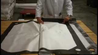 Installing a NonGasketed Filter Cloth on Evoqua’s Filter Press [upl. by Axela809]