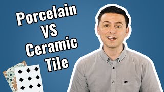 Porcelain vs Ceramic Tiles  How are they different [upl. by Aicirtal900]