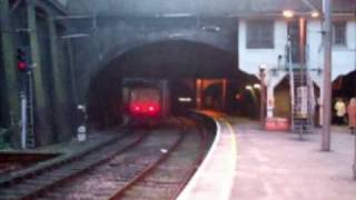 Thameslink trains at Barbican station 4th March 2009 [upl. by Drew]