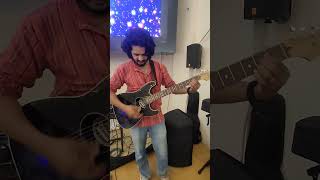 Aaromale Vinnaithandi Varuvaya Guitar Live Intro guitarist vinnaithaandivaruvaya tamil [upl. by Rexford315]