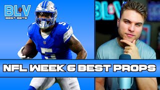 NFL Week 6 MUST BET Player Props  NFL Best Bets [upl. by Rebeka388]