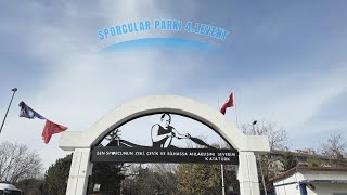 İstanbul  Levent Sporcular Parkı [upl. by Yenots]