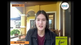 GMA Regional TV Live Kumustahon si Kapuso Artist Gil Cuerva [upl. by Agnola931]