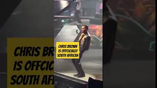 Chris Brown dancing Amapiano in Dubai with Davido [upl. by Eddana]