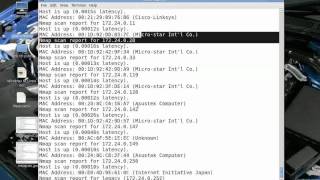 Using NMAP for PingSweep and OS Detection  How Perform a ping sweep using nmap [upl. by Terra]