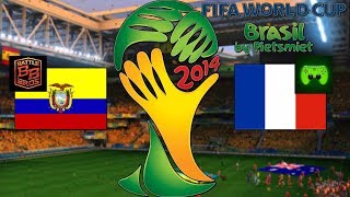 FIFA WM Orakel 2014  Frankreich Piet gegen Ecuador ich lol [upl. by Nylsirk]