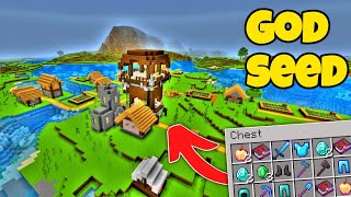 🔥Minecraft village with pillager outpost seed  best survival seeds for minecraft bedrock 120 ⭐ [upl. by Butterworth]