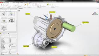 SolidWorks Composer Getting Started The Ribbon Interface [upl. by Elleiram72]