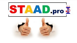 STAADpro Tutorials  Software Application Lab VTU [upl. by Aninep879]