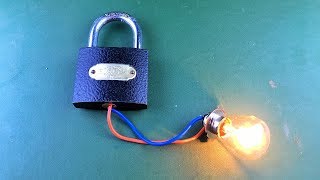 2019 Free Energy Generator 100 Self Running Using Lock With DC Motor New Technology For At Home [upl. by Zilada]