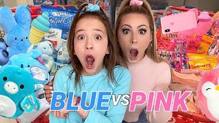 ULTIMATE PINK 💗 VS BLUE 💙 SHOPPING CHALLENGE [upl. by Moretta]