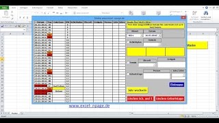 3Terminkalender in Excel selber erstellen Tabellenblatt „Kalender“ und Kalenderfeld erstellen [upl. by Sabas]