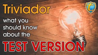 TRIVIADOR NEWS  S01E06  What should you know about the test version [upl. by Graves192]