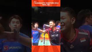 Fajri juara MD Kumamoto Masters Japan 2024 shorts badminton [upl. by Finbar]