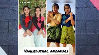 Vaaleduthal Angakali  RionaampRona dance cover  ozytalkies meeshachallenge [upl. by Rhett]