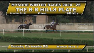 Race No 7 The BRHills Plate DIV  1 [upl. by Tehcac]