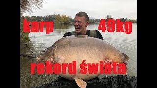 Karp 49 kg REKORD ŚWIATA [upl. by Sweyn237]