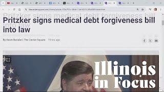 Pritzker signs medical debt forgiveness bill into law [upl. by Naujat932]