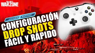 🤔¿Cómo hacer DROPSHOT en WARZONE  La mejor configuración para MANDO XBOX ONEPS4PC [upl. by Arama]