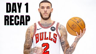 Chicago Bulls Training Camp Recap Day 1 [upl. by Annadiana]