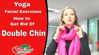 Yoga Facial Exercises  How to get Rid of Double Chin  VitaLife Show Episode 115 [upl. by Darej32]